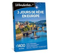 Wonderbox – Coffret cadeau 3 Jours de Rêve en Europe – Séjours