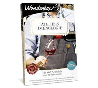 Wonderbox - Ateliers D'œnologie - Coffret Cadeau - Idée Cadeau Gastronomie