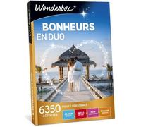 Wonderbox - Coffret cadeau saint valentin - BONHEUR EN DUO - 10 500 Séjours de rêve, repas de chef, soins bien-être prestigieux et séjours sportifs