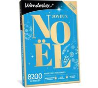 Wonderbox - Joyeux Noël Pétillant - Coffret Cadeau - Idée Cadeau Multi Activités