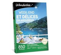 Wonderbox - Week-End Et Délices en Amoureux - Coffret Cadeau - Idée Cadeau Séjours