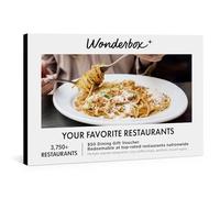 Wonderbox Cadeau d'expérience culinaire - Choisissez parmi des milliers de restaurants dans tout le pays - Expérience restaurant flexible - Parfait pour les gourmets, les couples, les amis ou la