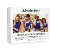 WONDERBOX - Cadeau Expérience - Atelier Culinaire - Pour 2 personnes - 1 cours de cuisine, pâtisserie ou dégustation dirigé par un Chef - Trouver un cadeau original