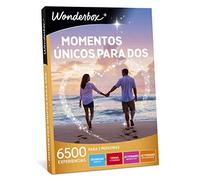 Wonderbox - Caja Regalo - Momentos Unicos para Dos - 6500 experienciaas - Estancias unicas, Cenas y comidas, Actividades Bienestar o de Aventura - Perfecto para regalar a una Pareja