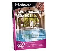 Wonderbox - Caja Regalo - Spa & Masajes Para Dos - 3800 Experiencias - Masaje Bienestar en Pareja de Hasta 1h, Tratamentio Facial - Ideas Regalo Mujer o Para Pareja