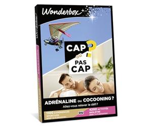 Wonderbox - Cap Ou Pas Cap - Adrénaline Ou Zen ? - Coffret Cadeau - Idée Cadeau Multi Activités