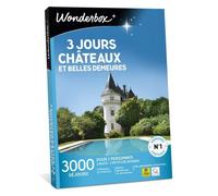 Wonderbox - Coffret cadeau - 3 jours châteaux et belles demeures - 3000 séjours d’exception