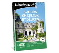 Wonderbox Coffret cadeau 3 Jours Châteaux et Délices – 400 séjours – Édition 2025