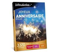 Wonderbox - Coffret cadeau anniversaire - Joyeux anniversaire pétillant - 3370 activités fun