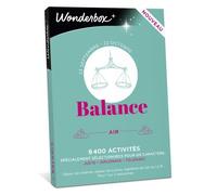 Wonderbox - Coffret cadeau balance - Box astrologie 9 400 activités : séjour de charme, atelier de cuisine, baptême de l'air en