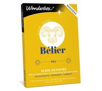 Wonderbox - Coffret cadeau bélier - Box astrologie 12 200 activités : week-end sous yourte, cours de fitness, lancer de hache…