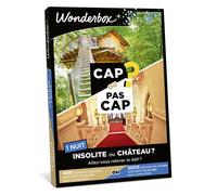 Wonderbox - Cap Ou Pas Cap - Insolite Ou Château ? - 1 Nuit - Coffret Cadeau - Idée Cadeau Séjours