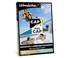 Wonderbox - Coffret Cadeau - Cap OU Pas Cap - Parachute ou W nd Zen - 1 expérience extrême ou 1 séjour Bien-être pour 1 ou 2 Personnes