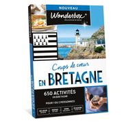 Wonderbox - Coffret cadeau - Coups de coeur en bretagne - 1 expérience ou 1 séjour en Bretagne parmi 650 activités