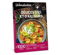 WONDERBOX - Délices D'ici Et D'ailleurs - Coffret Cadeau - Idée Cadeau Gastronomie