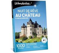 Wonderbox - Coffret cadeau en couple - Nuit de rêve au château et belles demeures - 1000 séjours d’exception : château, manoir...