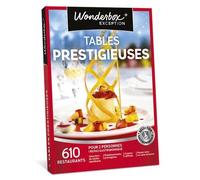 Wonderbox - Coffret cadeau en couple - Tables prestigieuses - 610 tables labellisées offrant une cuisine gastronomique