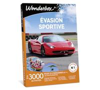 WONDERBOX - Coffret Cadeau - Évasion Sportive - pour 1 à 5 pers. | 1 activité sportive au choix - Plus de 3000 expériences - Pilotage de Ford Mustang, vol en ULM, quad, canyoning, équitation