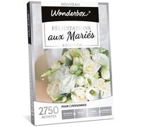 Coffret cadeau Wonderbox Félicitations aux Mariés Exception