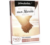 Coffret cadeau Wonderbox Félicitations aux Mariés Sensation