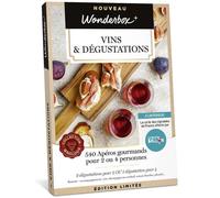 Wonderbox - Coffret Cadeau - Gastronomie - Vins Et Dégustations - 2 Dégustations pour 2 Ou 1 Dégustation pour 4