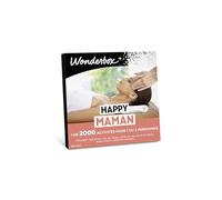 WONDERBOX - Coffret Cadeau - Happy Maman - pour 1 ou 2 pers. | 1 activité au choix - Plus de 2000 expériences - Dégustation, soin de bien-être, activité sportive ou loisirs
