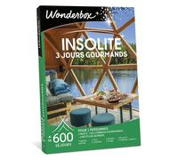 Coffret cadeau Wonderbox Insolite 3 jours gourmands Edition 2025