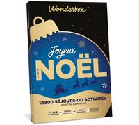 Wonderbox - Joyeux Noël De Rêve - Coffret Cadeau - Idée Cadeau Multi Activités