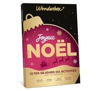 WONDERBOX - Coffret Cadeau - Joyeux Noël Passion - Pour 1 ou 2 pers. | 1 activité au choix - Plus de 13700 expériences - Séjour magique, repas de chef, soin prestigieux ou évasion sportive