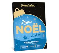WONDERBOX - Coffret Cadeau - Joyeux Noël Pétillant - pour 1 ou 2 pers. | 1 activité au choix - Plus de 8200 expériences - Dégustation gourmande, soin de bien-être ou loisirs