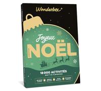 WONDERBOX - Coffret Cadeau - Joyeux Noël Sensation - pour 1 ou 2 pers. | 1 activité au choix - Plus de 18000 expériences - Séjour de rêve, repas délicieux, soin relaxant ou évasion sportive