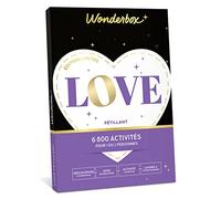 WONDERBOX - Love Pétillant - Coffret Cadeau - Idée Cadeau Multi Activités