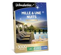 WONDERBOX - Coffret Cadeau - Mille & Une Nuits d'Exception - pour 2 pers. | 1 à 2 nuits avec ou sans petit-déjeuner, dîner ou activité bien-être - Plus de 3000 séjours - Hôtel 3* à 5*, château