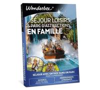 Wonderbox - Coffret cadeau noel en famille - Séjour loisirs et parc d'attractions en famille - 38 parcs et 88 hébergements