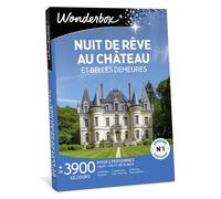 Wonderbox - Coffret cadeau - Nuit de rêve au château et belles demeures - 3900 séjours