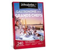 Wonderbox - Coffret cadeau pour couple - Gastronomie des grands chefs - 240 tables gastronomiques labellisées