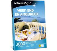 Wonderbox - Coffret cadeau pour couple - Week-end en amoureux - 3000 séjours en couple : chambre d’hôtes, gîte, chalet..