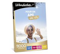 Wonderbox - Coffret Cadeau - pour Un Ami en Or - 11900 Séjours ou Activités pour 1 ou 2 Personnes : Séjours de Rêve, Repas d'Exception, Soin Relaxant, Evasion Sportive - Idée Cadeau Couple Original