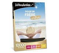 Wonderbox - Coffret Cadeau - pour Un Frère Extra - 10000 Séjours ou Activités pour 1 ou 2 Personnes : Séjour de Charme, Soin de Bien-Etre, Activité de Loisirs - Idée Cadeau Garçon Original
