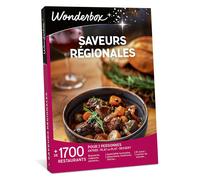 Wonderbox - Coffret cadeau - Saveurs régionales - 1700 restaurants