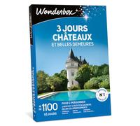 Wonderbox - Coffret Cadeau séjour - 3 Jours CHÂTEAUX ET Belles DEMEURES - 3000 séjours de Prestige