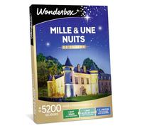 Wonderbox - Coffret Cadeau - Séjours - Mille Et Une Nuits De Charme - 1 Nuit avec Dîner Et Petit Déjeuner Ou 1 Nuit avec Accès Au Spa Et Petit Déjeuner Ou 1 À 2 Nuit(s) avec Ou sans Petit Déjeuner