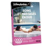 Wonderbox – Coffret cadeau – Soins et massages en duo – 2000 activités bien-être – Jusqu'à 4h