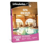 Wonderbox - Coffret Cadeau - Spa En Duo - Pour 2 pers. | 1 activité détente au choix - Plus de 1000 expériences - Massage, exfoliation aux cristaux de sel, enveloppement aux algues