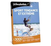 WONDERBOX - Coffret Cadeau - Sport Tendance et Extrême - pour 1 à 6 pers. | 1 activité à sensations au choix - Plus de 3000 expériences - Pilotage, kitesurf, stage de survie, quad, buggy, vol en ULM