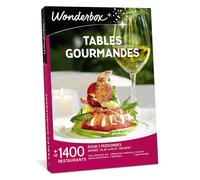 Wonderbox - Tables Gourmandes - Coffret Cadeau - Idée Cadeau Gastronomie