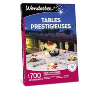 Coffret Cadeau Wonderbox Tables Prestigieuses
