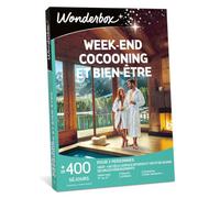 WONDERBOX - Coffret Cadeau - W nd Cocooning et Bien-Être - pour 2 pers. | 1 nuit avec petit déjeuner et activité détente - Plus de 600 séjours - Hôtel-spa 3* ou 4*, manoir, château, belle demeure
