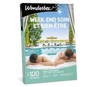 WONDERBOX - Coffret Cadeau - W nd Soin et Bien-Être - pour 2 pers. | 1 nuit avec petit déjeuner et soin détente - Plus de 100 séjours - Hôtel 4*, hôtel-spa, manoir, belle demeure, maison d'hôtes