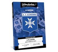 Wonderbox Connect - Coffret Cadeau - AJ Auxerre - 2 Places pour 1 Match au Choix - Parmi 17 matchs par an, valable pour Tous Les matchs à Domicile - Validité 27 Mois